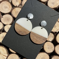 Pendante bois et résine