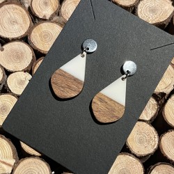 Pendante bois et résine