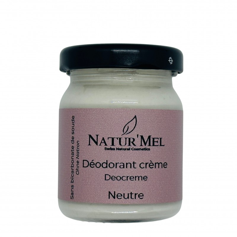 Déodorant crème "Neutre" - Sans bicarbonate