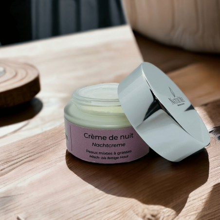 Crème de nuit - Peaux mixtes & grasses - 50ml Crème de nuit - Peaux mixtes & grasses - 50ml