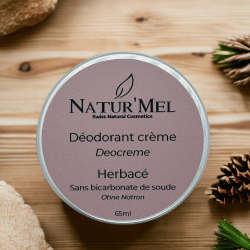 Déodorant crème "Herbacé" - Sans bicarbonate
