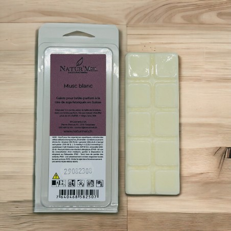 Galet - Musc blanc - 40 gr Galet - Musc blanc - 40 gr