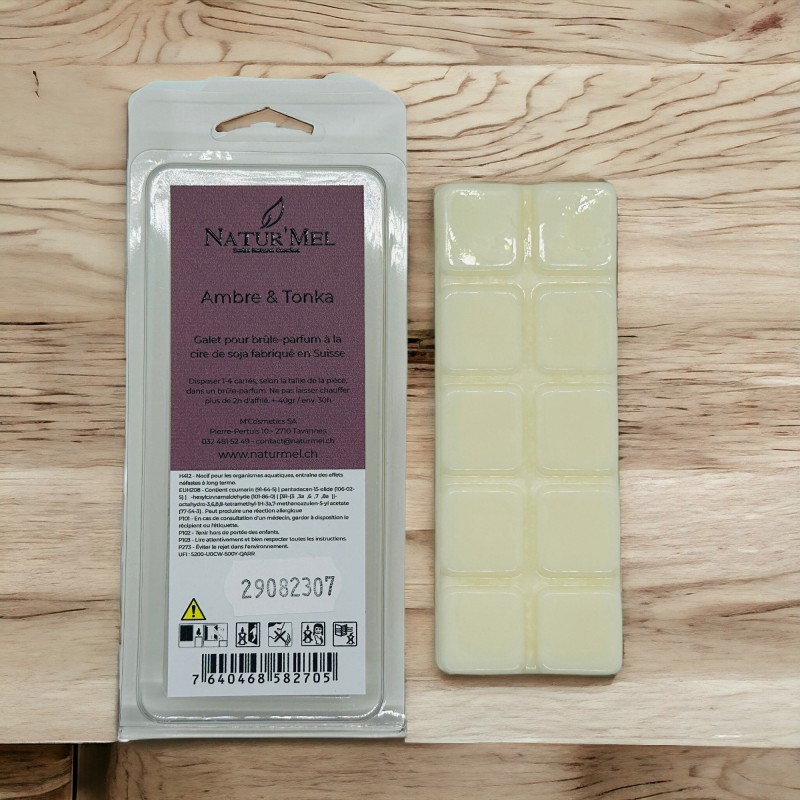 Galet - Ambre & Tonka - 40 gr