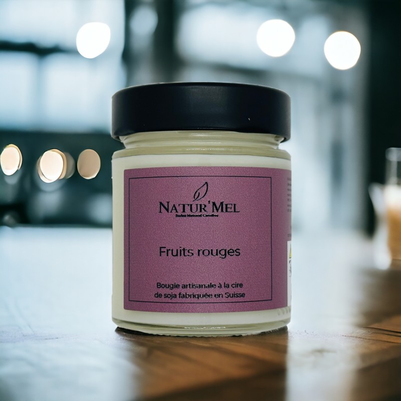 Bougie - Fruits rouges