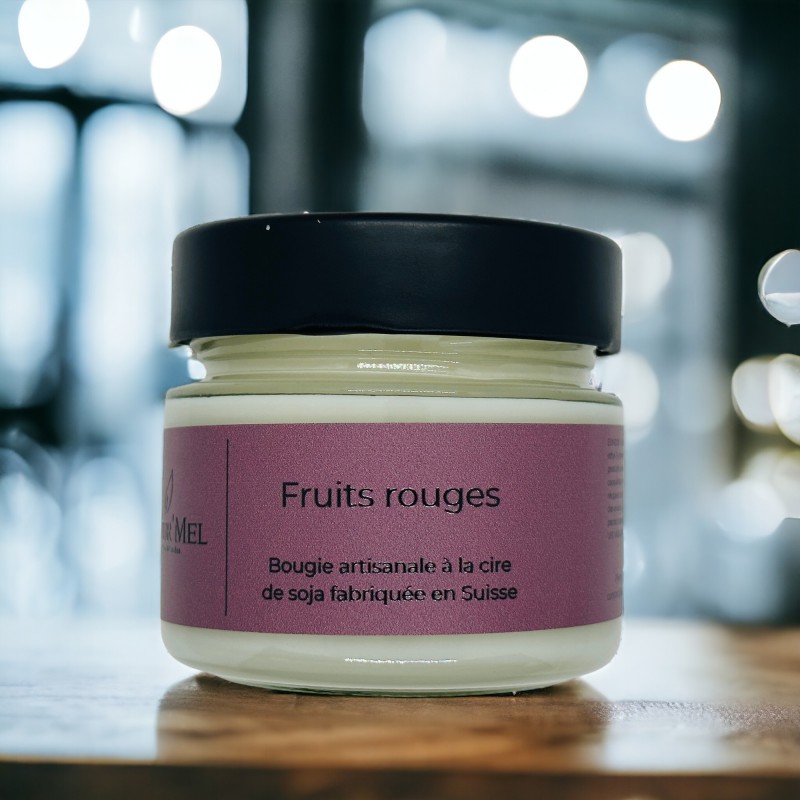Bougie - Fruits rouges