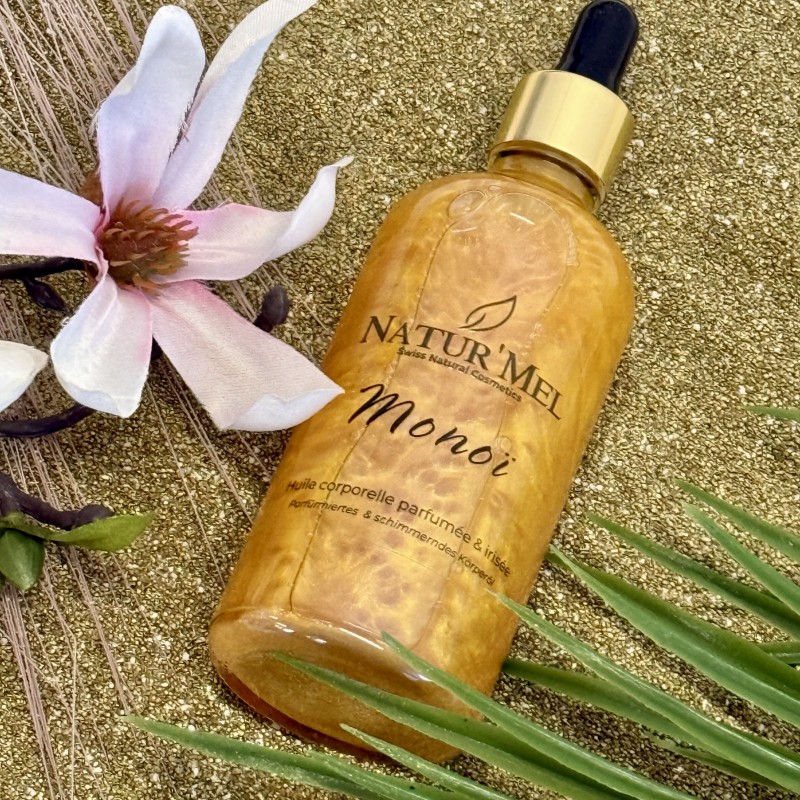 Huile irisée parfumée "Monoï" - 100ml