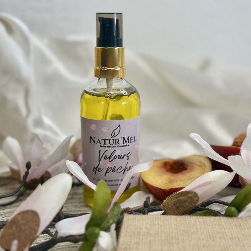 Huile corporelle "Velours de Pêche" - 100ml