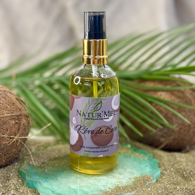 Huile corporelle "Rêve de coco" - 100ml