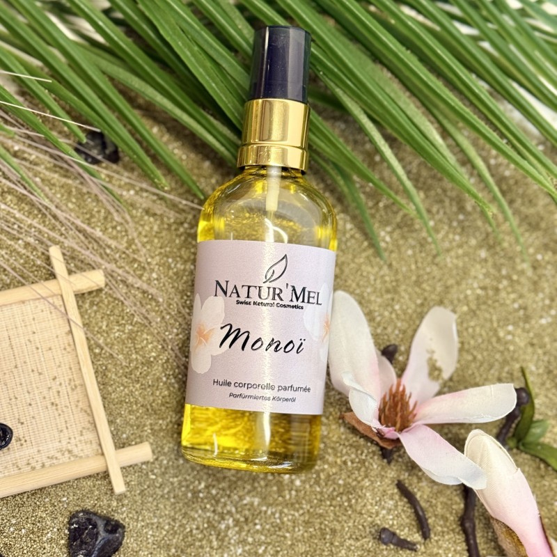Huile corporelle "Monoï" - 100ml