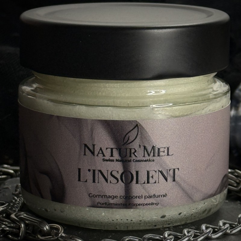 Gommage au sucre bio "L'Insolent" - 210gr