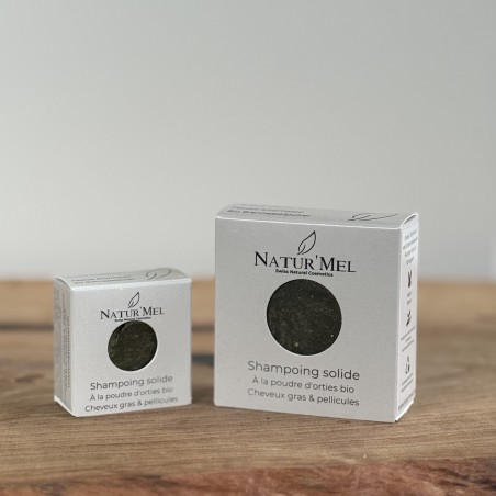 Shampoing solide à l’Ortie bio – Sans sulfate