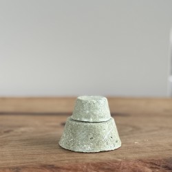 Shampoing solide à l'argile verte