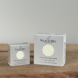 Shampoing solide à l'argile blanche