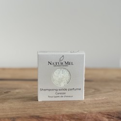 Shampoing solide parfumé "Caresse" - 90gr