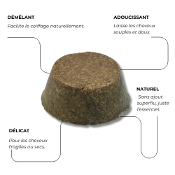 Shampoing solide guimauve & lait d’avoine bio