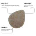 Eponge Konjac Visage - Coques de noix