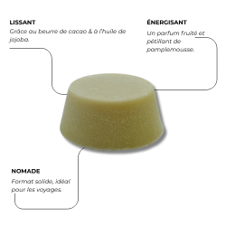 Après-shampoing solide au pamplemousse - 65gr