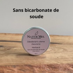 Déodorant crème "Herbacé" - Sans bicarbonate