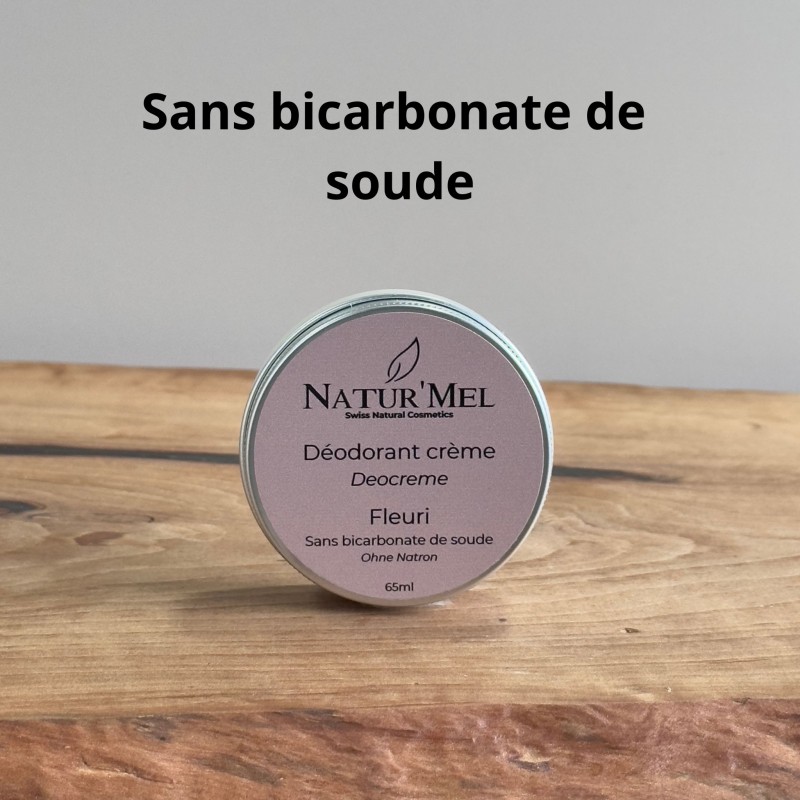 Déodorant crème "Fleuri" - Sans bicarbonate