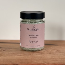 Sels de bain au romarin bio - 400 gr