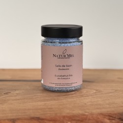 Sels de bain à l'eucalyptus bio - 400gr