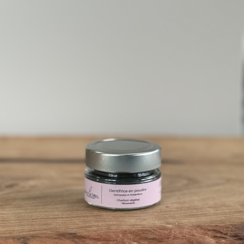 Dentifrice en poudre - Au charbon végétal - 45 gr