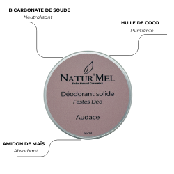 Déodorant solide "Audace"