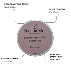 Déodorant solide "Caresse"