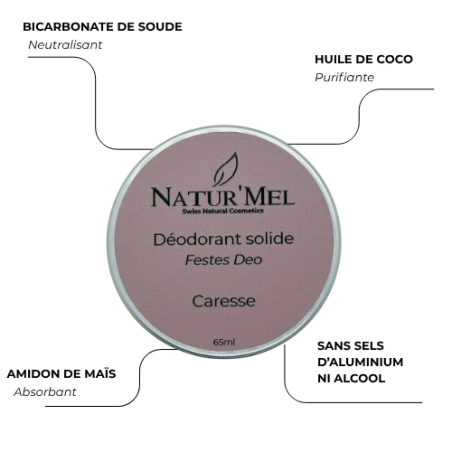 Déodorant solide "Caresse"