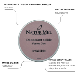 Déodorant solide "Infaillible"