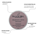 Déodorant crème "Herbacé" - Sans bicarbonate