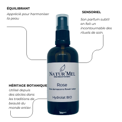 Hydrolat Rose bio - 100ml