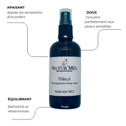 Hydrolat Tilleul bio - 100ml
