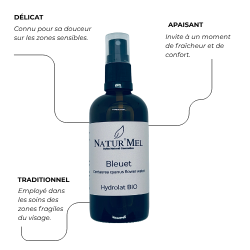 Hydrolat Bleuet bio - 100ml
