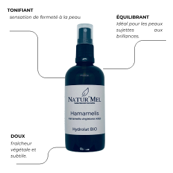 Hydrolat Hamamélis bio - 100ml
