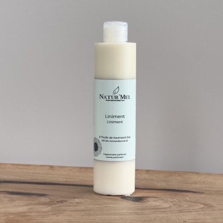 Liniment Tournesol BIO - Enrichi en huiles essentielles