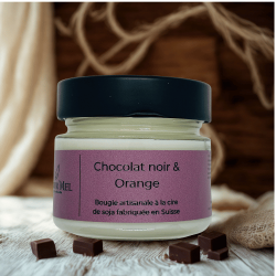 Bougie - Chocolat noir & Orange