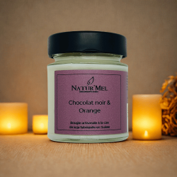 Bougie - Chocolat noir & Orange