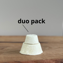 Duo shampoings argile blanche