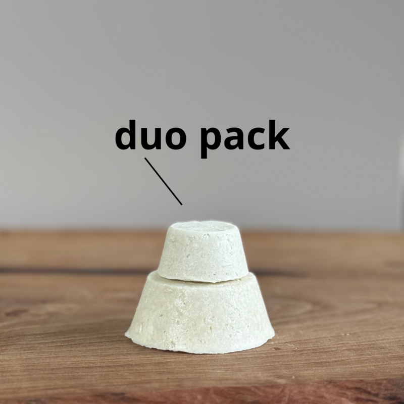 Duo shampoings argile blanche